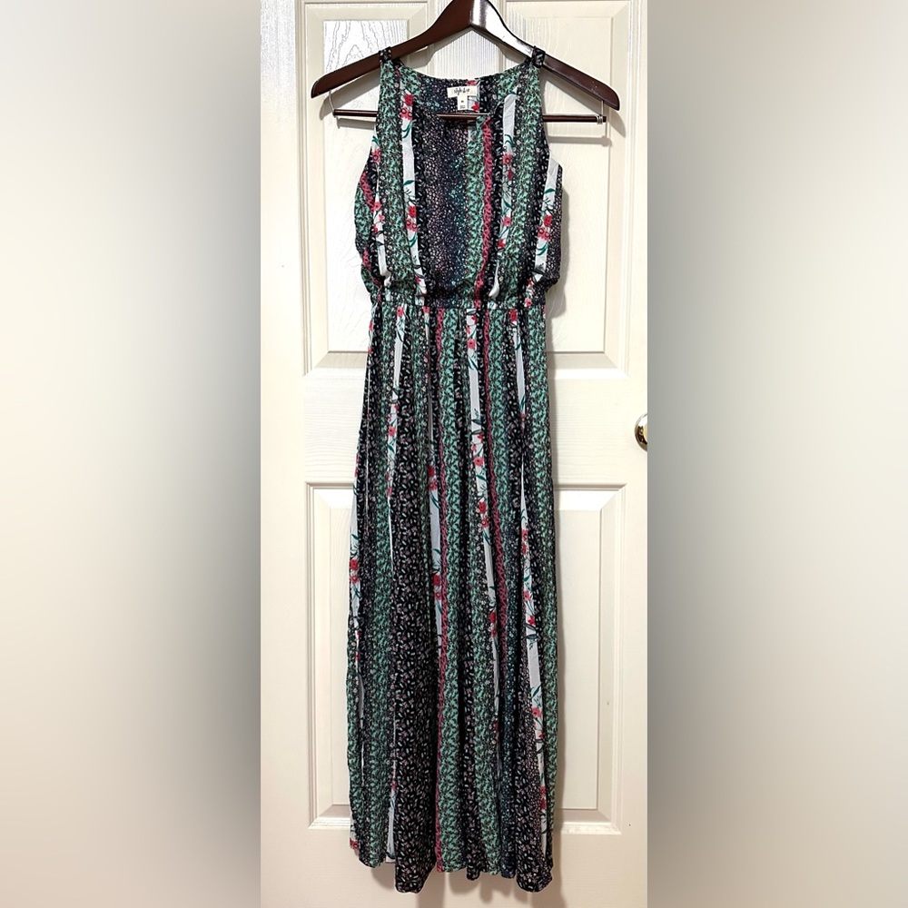 Style & Co Women’s Floral Sleeveless Maxi Dress in size PS
